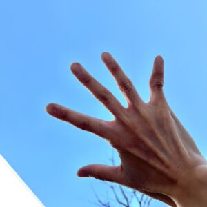 中居くん見上げてる？