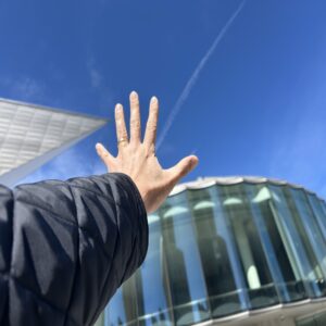 デンバーの青い空